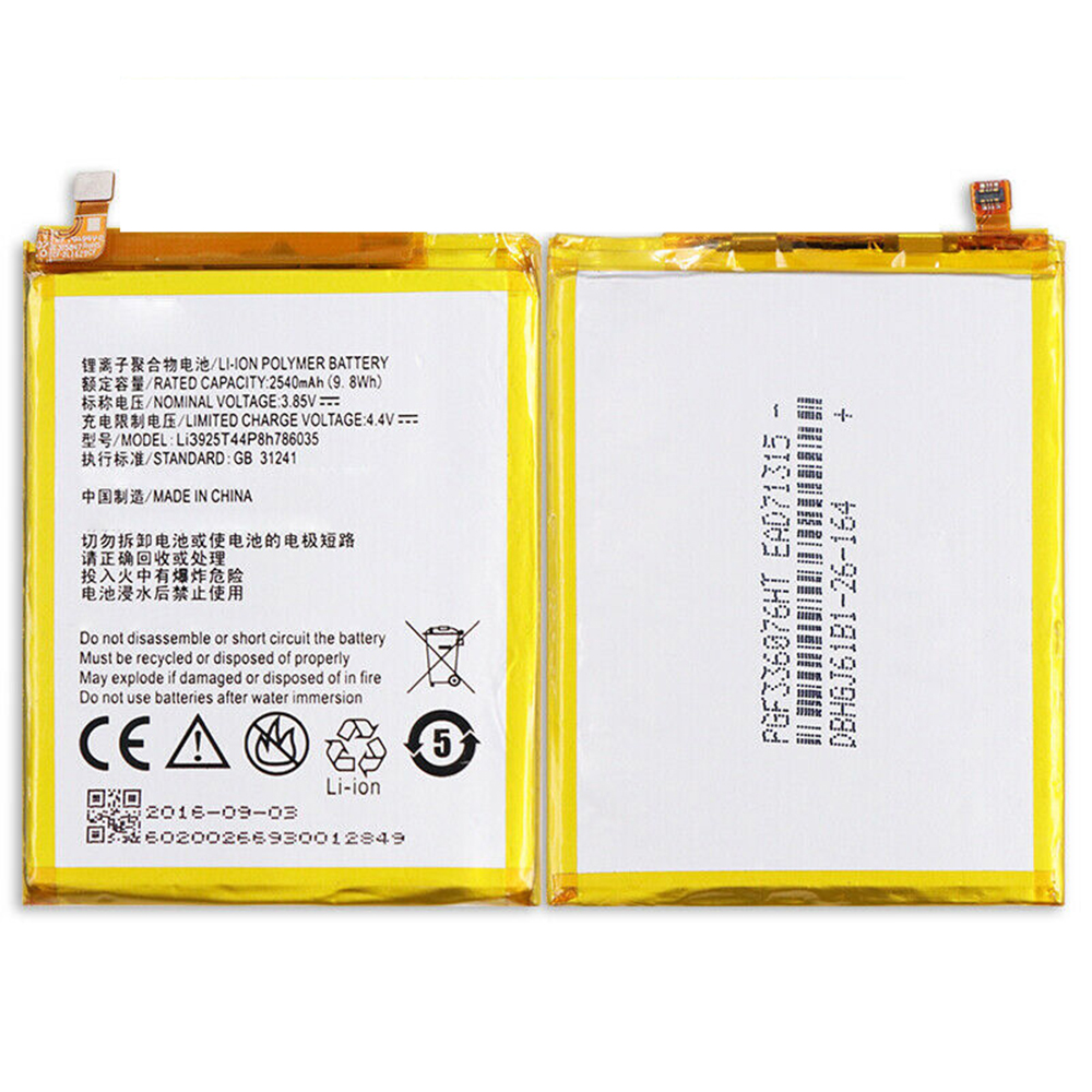 Batería para G719C-N939St-Blade-S6-Lux-Q7/zte-Li3925T44P8h786035